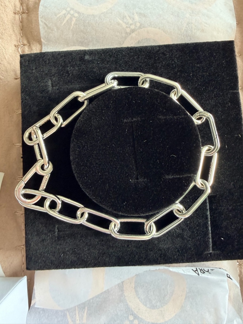 Pandora 7 inch  Link chain Bracelet - Picture 2 of 4